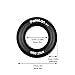 Paliston 25kN Rappel Ring for Rock Climbing Arborist and Hammock Black (4 pcs)