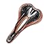 UNISTRENGH Vintage Bike Saddle Brown Leather Hollowed Retro Bicycle Suspension Cruiser Seat Classical Breathable Comfort Cycling Foam Padded Cushionthumb 4