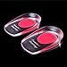 Foot Care Gel Silicone Shoes Pads Thenar Heel Insoles Cushion Massager Anti-Slip Height Increase