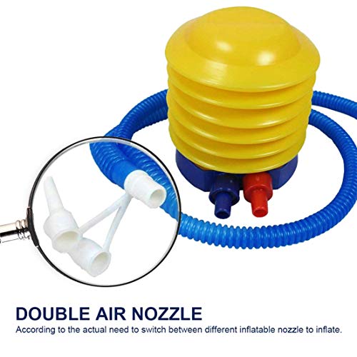 Tmrow Air Balloon Pump Foot Balloon Pump Plastic Bellows Foot Pump for Party Festivals Birthday Balloon Inflation
