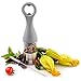 Pepper Mill and Bottle Opener, Salt or Pepper Grinder, Brushed Stainless Steel with Ceramic Grinding Mechanism, Salt and Pepper Shakers with Adjustable Coarseness Setting, Cleaning Brush By Er&Maks