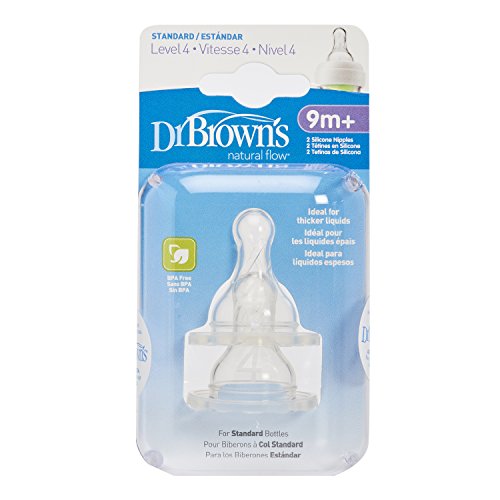 Dr. Brown's Original Nipple, Level 4 (9m+), 2-Pack
