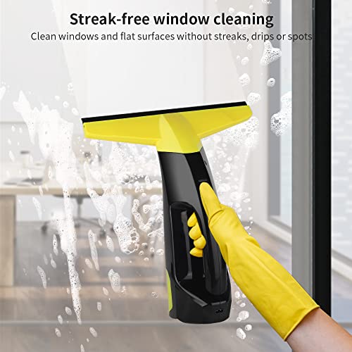 Rechargeable Window Vac, Power Window Vacuum Cleaner Set, Window