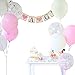 Baby Shower Decorations for Girl, Mom to be Sash, It's a Girl Banner, 12 pcs Baby Shower Balloons, Pink and Gold Girls Shower Decoration kit