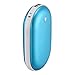Baisidai 5000Mah Portable USB Charger Pocket Electric Hand Warmer Rechargeable Heater (Blue)