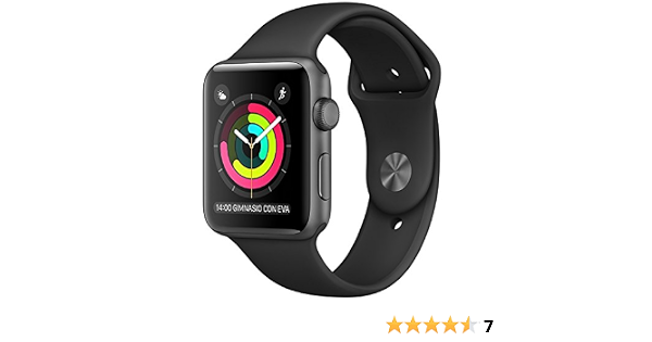 Apple Watch Series 1 - Reloj inteligente con pantalla OLED y correa  deportiva, resolución de 312 x 390 pixeles, brillo de 450 cd/m² :  Amazon.es: Electrónica