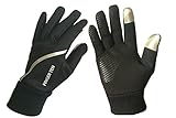 Finger Ten Men and Women Sport Run Warm Fleece Lightweight Comfort Touchscreen Value Pack Winter Glove 3M in Pair