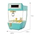 Powshop Mini Arcade Electronic Crane Claw Game Claw Grabber Balls Candy Machine Grabber Toy Creative Alarm Clock with Sounds, Coins and Balls for Children(Green)