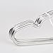 ECROCY 20 Pack Baby Size Stainless Steel Clothes Hangers 3mm Thickness Gage (11.8 inch)