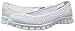 Skechers Sport Women's Ezflex 2 Flighty Flat,White Flighty,7.5 M US