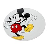 Vandor Disney Mickey Mouse 4 Piece,10 Inch Ceramic Dinner Plate Set
