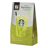 Starbucks VIA Refreshers Cool Lime 6 Packets (Pack of 2)