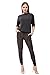 Bentibo Women's Stylish Multi Pattern Printed Jogger Leggings Harem Pants Black L