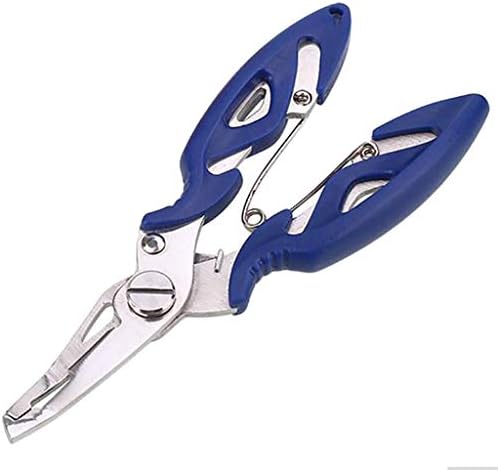 TANGTANGYI Furniture Household Portable Multi-function Pliers Scissors Fishing Line Cutter Hook Remover Tools Curved Fishing Pliers