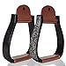 Tahoe Tack Black Engraved Adult Western Show Stirrupsthumb 3