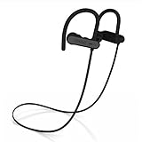 Senso ActivBuds Bluetooth Wireless Headphones, Durable IPX7 Waterproof Sports Earphones w/Mic, HD Sound w/Accurate Bass, Secure Comfort Fit Earbuds for Running, Noise Cancelling Sweatproof Headsets