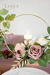 Ling's Moment Flowers 50pcs Dusty Rose Artificial
