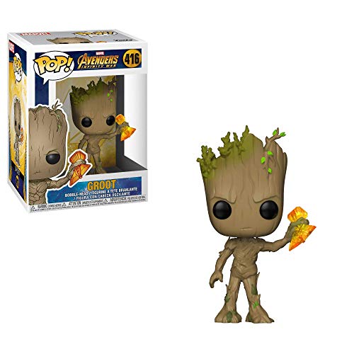 Funko POP! Marvel: Avengers Infinity War - Groot with Stormbreaker -