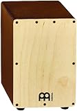 Meinl Percussion SCAJ1LB-NT Birch Wood Mini Snare Cajon, Natural Finish (VIDEO)