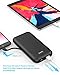 15000mAh Portable Power Bank, External Battery Pack with 2.4A USB Port Output, Built- in AC Plug, Charging Cable Compatible with iPhone, Android (Black)