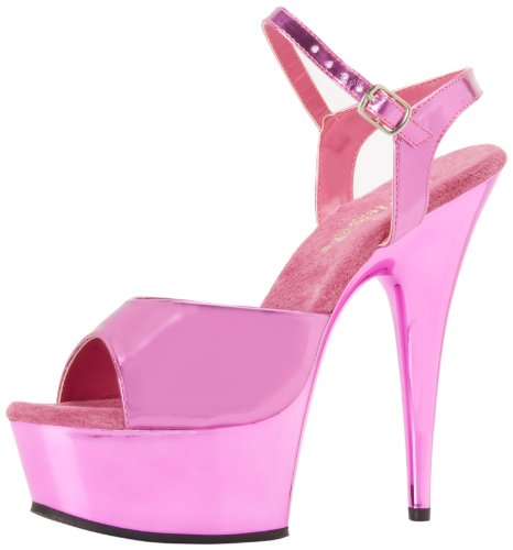 Pleaser Women's Delight-609/FSM/M Platform Sandal