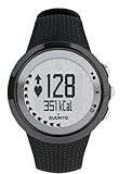 SUUNTO M4 Men's Heart Rate Monitor and Fitness Training Watch (Black/Silver)