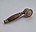 Rozin Antique Brass Handheld Showerhead + Shower Holder + Shower Hose