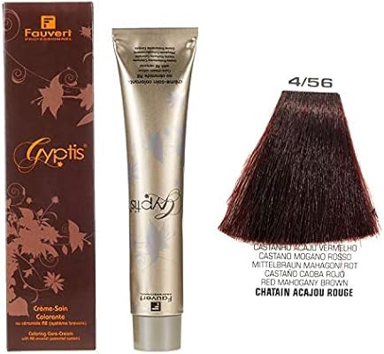 Fauvert Professionnel Gyptis Hair Color 4 56 Red Mahogany Medium