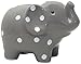 Child to Cherish Ceramic Polka Dot Elephant Piggy Bank, Grey