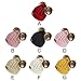 Infant Toddler Beanie Woolen Hat Pure Color Winter Twist Double Pom Pom Wool Knitted Cap for 0-3 Years Old