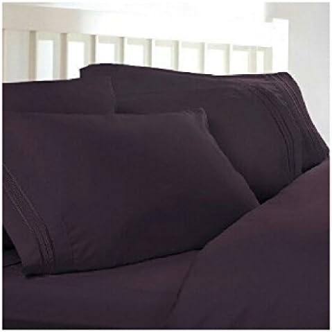 Split King Size Plum Purple 1800 Thread Count Egyptian Sheets. 18" Deep Pocket. Reg. $129.95 39.95. Limited to Stock On Hand. Super Soft Sheet Set, 7-Year Guarantee.
