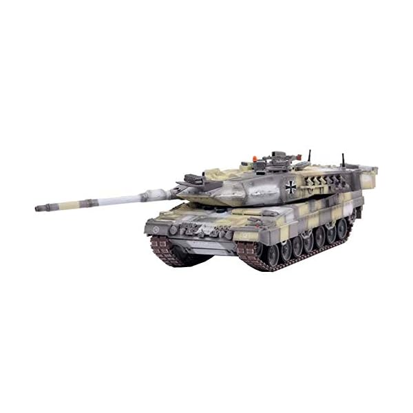 YZHM 1/72 Scale Diecast-Tank-Modell, Leopard 2A7 Hauptkampf-Tank Deutsches Armee Harz, Militärspielzeug und Geschenke, 5…