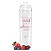 Fruit Infuser Motivational Water Bottle with Quotes, 27oz, BPA-Free (Pink Achieve)