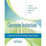 Classroom Instruction That Works: Research-Based Strategies for Increasing Student Achievement