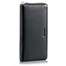 HISCOW Zip Around Long Wallet Black with 11 Credit Card Slots - Italian Calfskin