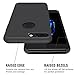 iPhone 7 Plus Case,RANVOO Premium Hybrid Soft Touch Silicone Rubber Protective Shockproof Case for Apple iPhone 7 Plus(Black)