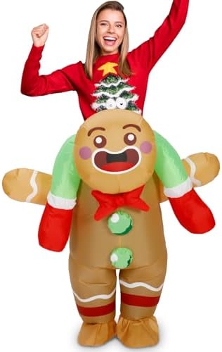 christmas ride on fancy dress Adult Santa Ride A Reindeer Costume