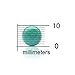 Simple Gemstone Stabilized Turquoise Round Ball Stud Earrings For Women .925 Sterling Silver 10 MM