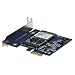SEDNA - PCI Express mSATA III (6G) SSD Adapter with 1 SATA III Port with Low Profile Bracket (SSD not Included)