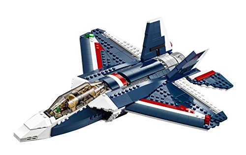 lego creator 31039 blue power jet building kit