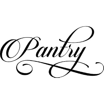Pantry door decals Pantry door decals
