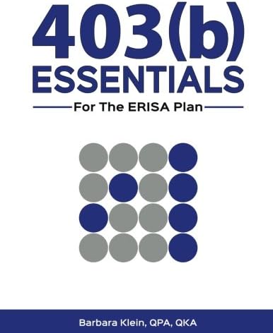 403(b) ESSENTIALS For The ERISA Plan