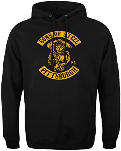The Jung Pittsburgh PA Men's Hoodie Sweatshirt (2XL)