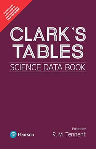 Clark's Tables - Science Data Book | First Edition | By Pearson