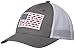 Columbia Mens Pfg Mesh Snap Back Baseball-caps, Titanium/Fish Flag