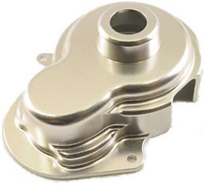 Gear Box Housing, Silver: Stampede, Rustler, Slash
