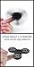 DILTEC EDC Hand Spinner for Kids Adults ADHD Sensory Fidget Toys Spin 1-3 Mins Silent Smooth Pocket Durable Black