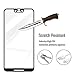 Google Pixel 3 XL Tempered Glass Screen Protector. Suzous [2-Pack] with 9H Hardness Protector Film [HD Clear][Anti-Scratch] [Anti-Bubble] [Case Friendly] Compatible Google Pixel 3 XL[Black]