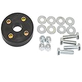 URETHANE STEERING COUPLER BLK, dune buggy vw baja bug air cooled