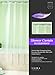 Eforgift Eco-Friendly 14 Gauge PVC Shower Curtains Waterproof ,Bathroom Curtain Liner,72-Inch by 78-Inch,Mosaic Clear